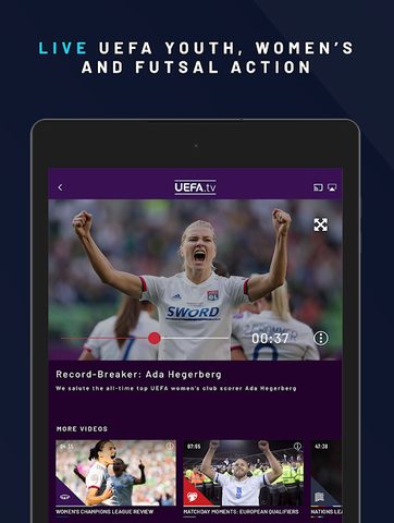 Screenshot 15: UEFA.tv Always Football. Always On.