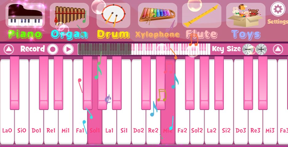Screenshot 6: Pink Piano