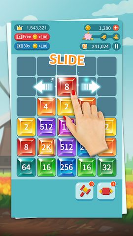 Screenshot 4: Jewel Number Mania: Merge Game