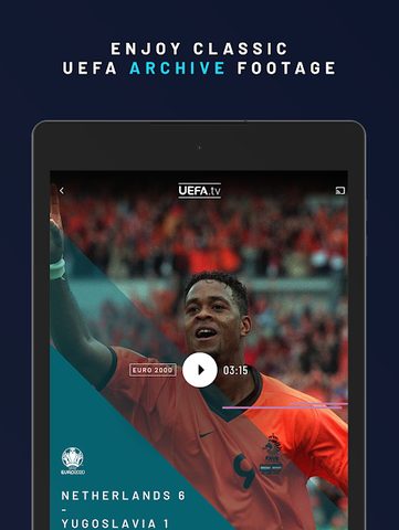 Screenshot 17: UEFA.tv Always Football. Always On.