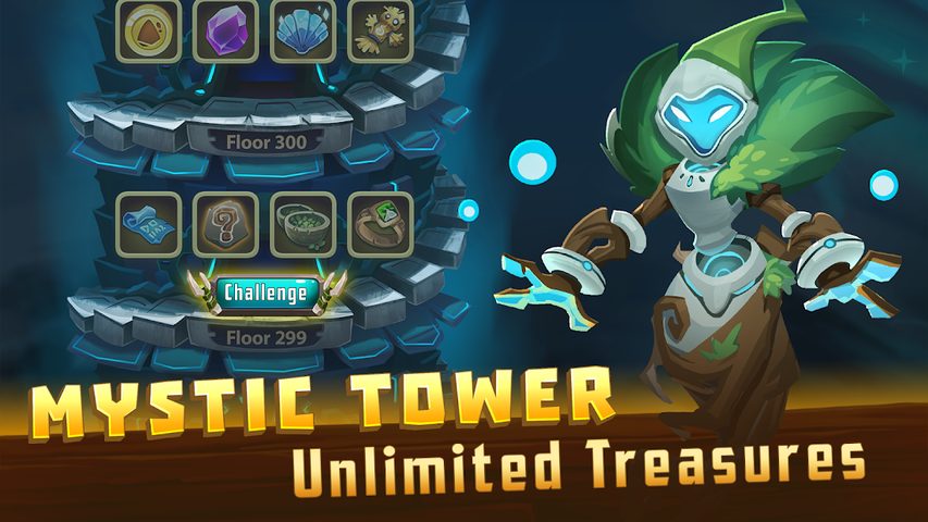 Screenshot 4: Tribalpunk - AFK Tactical Heroes Adventure