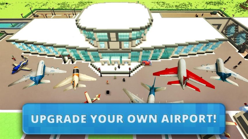 Screenshot 2: Airport Craft: Fly Simulator Boys Craft Building