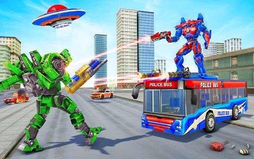 Screenshot 6: Bus Robot Car War - Robot Game