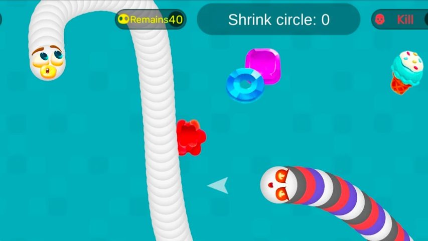 Screenshot 7: Worms Dash.io - snake zone