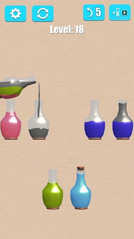 Screenshot 5: Water Sort: Liquid Puzzle 3D