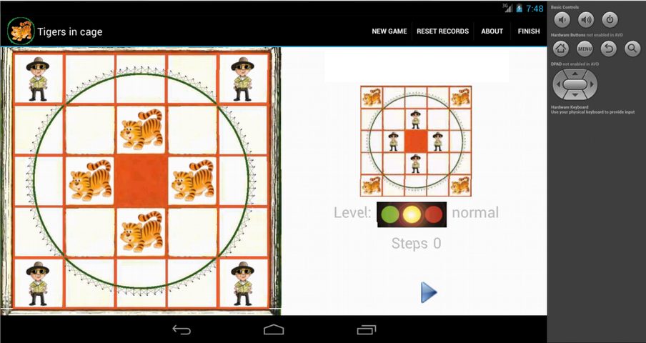 Screenshot 4: Tigers in cage