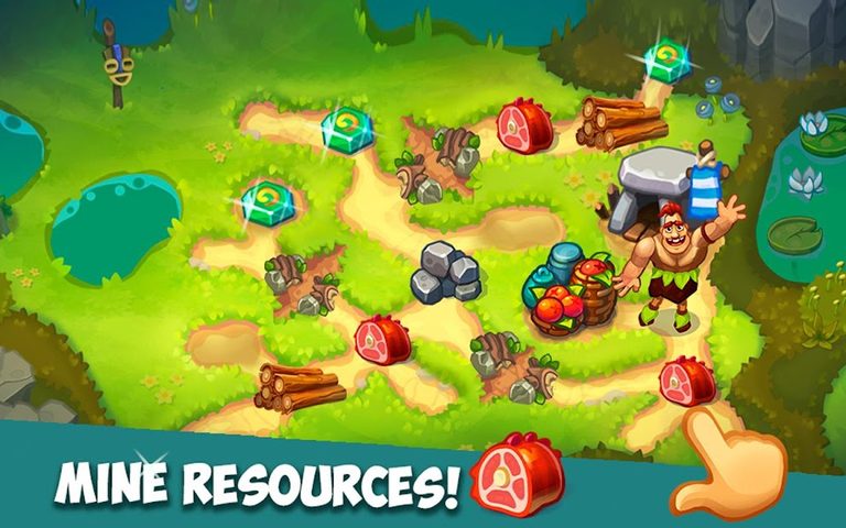 Screenshot 7: Caveman Dash - time management game