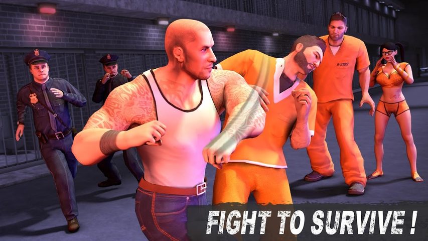 Screenshot 2: US Jail Escape Fighting Game