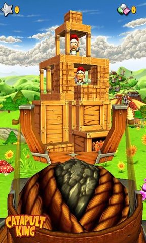 Screenshot 1: Catapult King