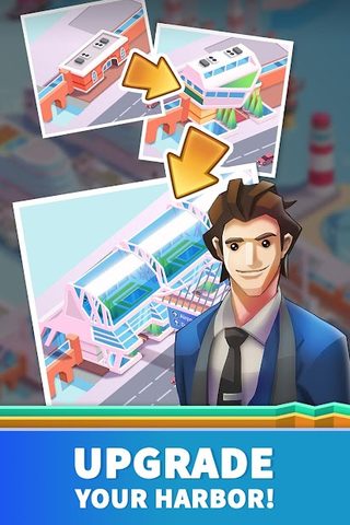 Screenshot 3: Idle Harbor Tycoon－Sea Docks