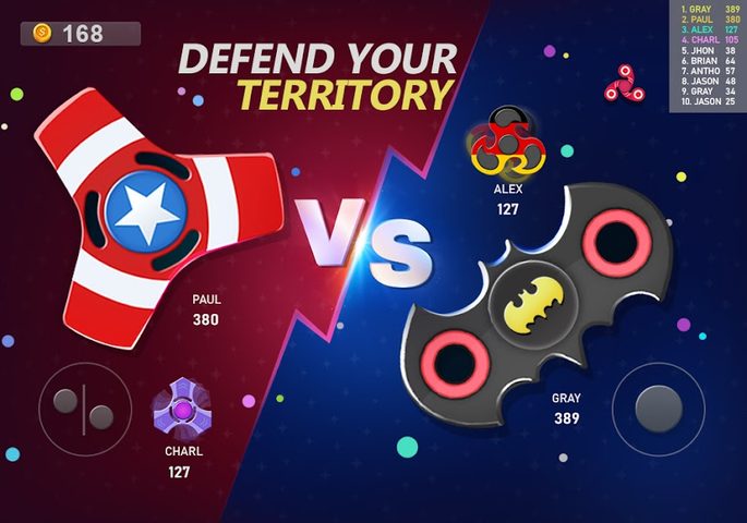 Screenshot 5: Realtime Fidget Spinner Games