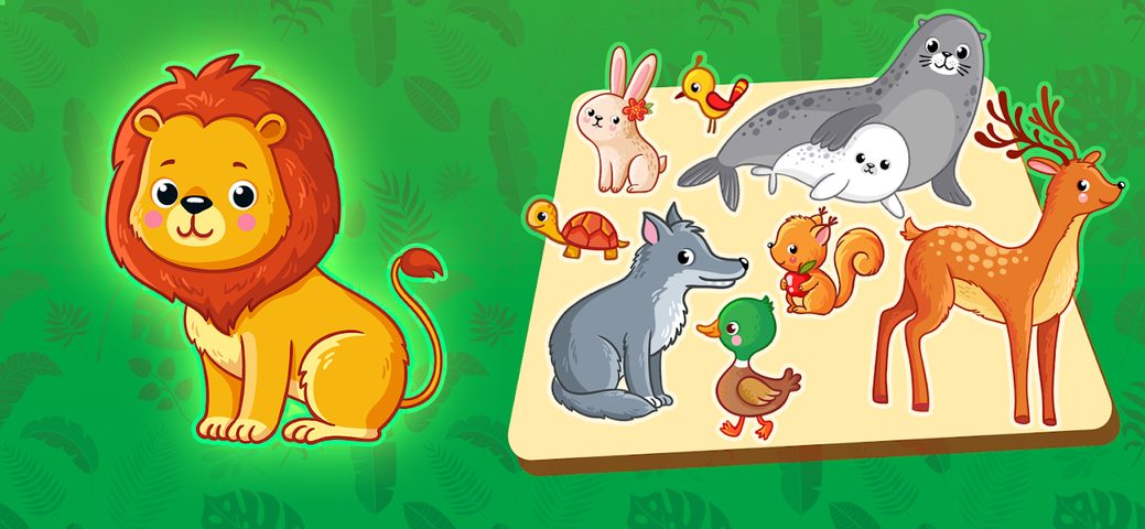 Screenshot 1: Hidden Animals: Games for kids