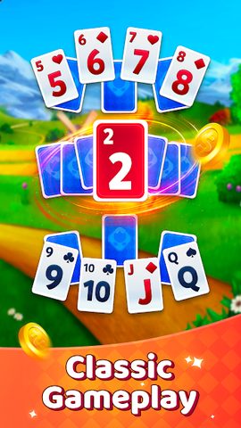 Screenshot 2: Solitaire Tripeaks Farm Harvest-Free Card Journey