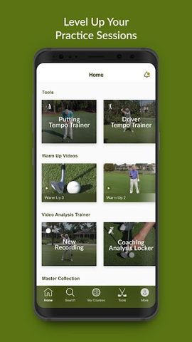 Screenshot 1: Scratch Golf Academy