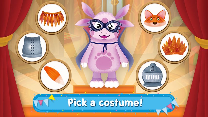 Screenshot 1: Moonzy: Carnival Games for Children and Cartoons