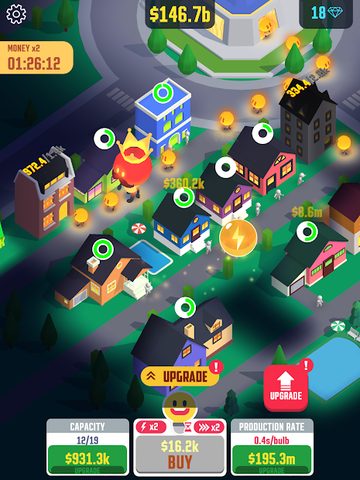 Screenshot 7: Idle Light City: Clicker Games