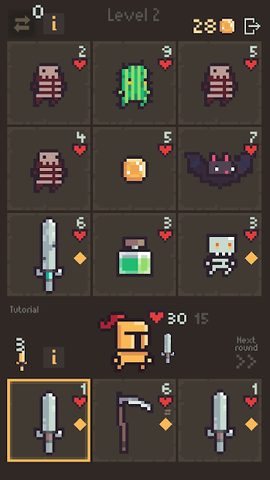 Screenshot 4: Card Fall
