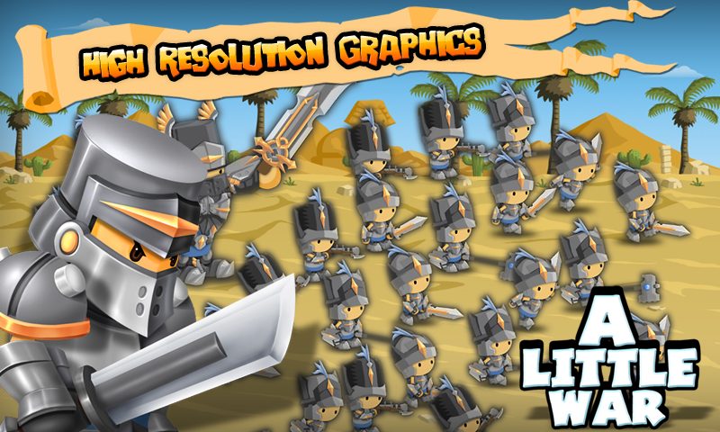 Screenshot 1: A Little War
