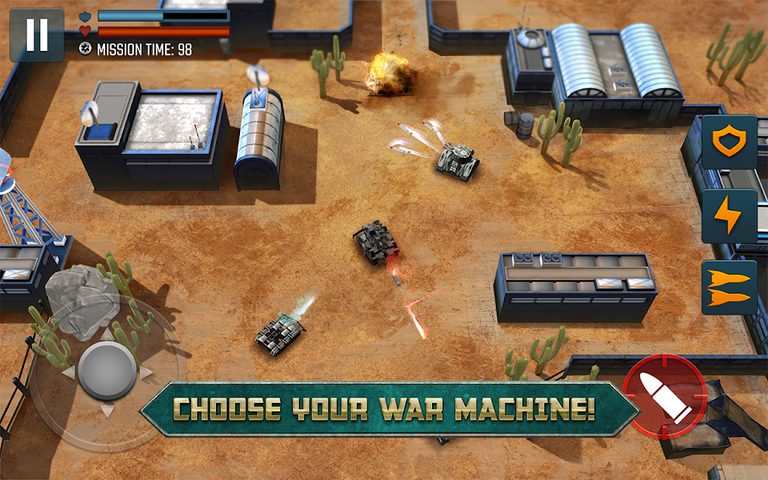 Screenshot 4: Tank Battle Heroes: World War