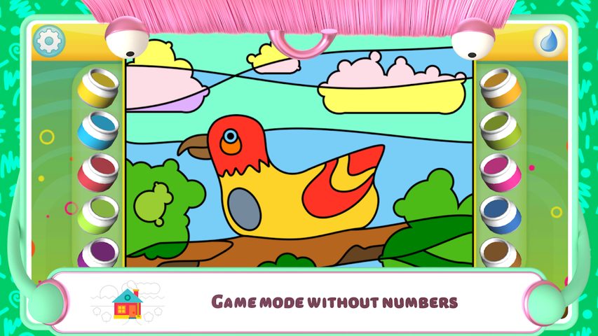 Screenshot 6: Color by Numbers - Animals