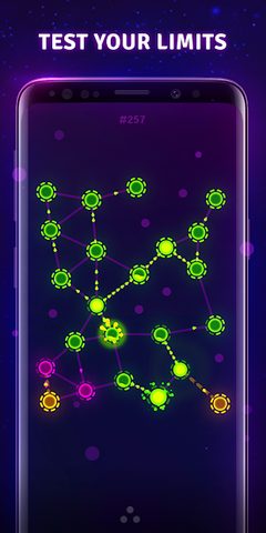 Screenshot 4: Splash Wars - glow space strategy game