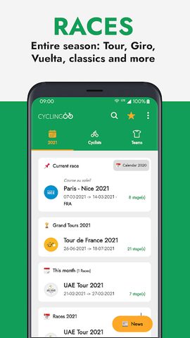 Screenshot 1: Cyclingoo