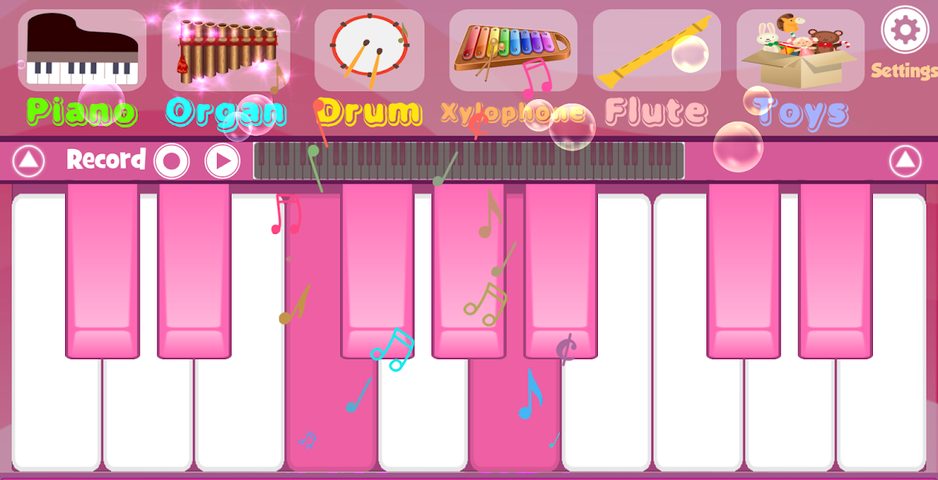 Screenshot 5: Pink Piano