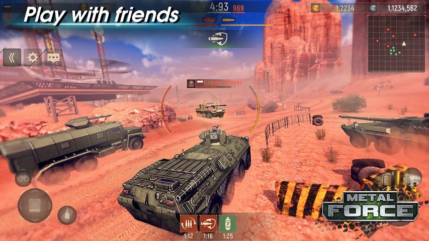 Screenshot 7: Metal Force: Army Tank Games