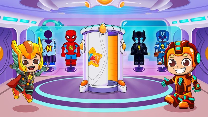 Screenshot 1: Vlad and Niki Superheroes