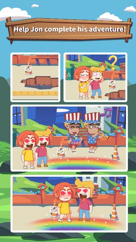 Screenshot 3: Jon's Adventures - Drawing Puzzle Game