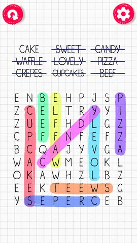 Screenshot 1: Word Search