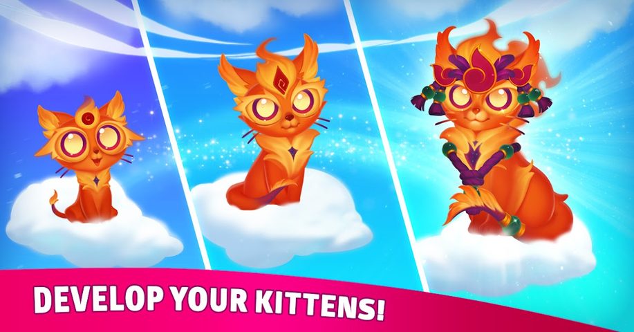 Screenshot 3: Merge Cats: Magic games