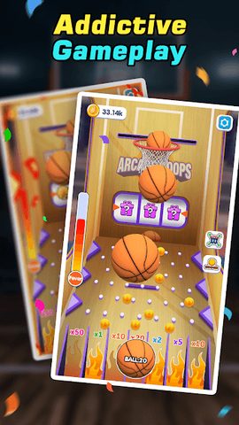 Screenshot 1: Arcade Hoops