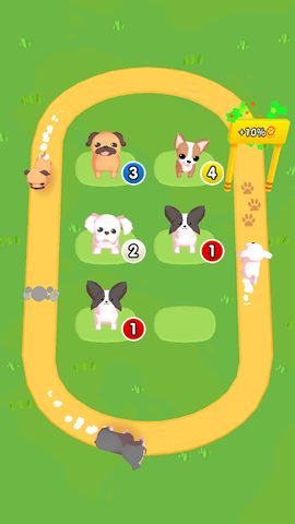 Screenshot 1: Merge Dogs 3D