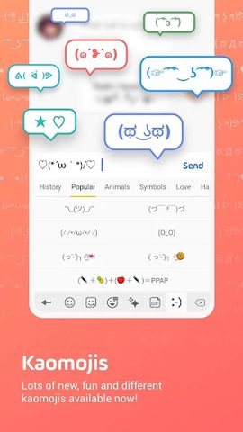 Screenshot 13: Facemoji Emoji Keyboard Lite