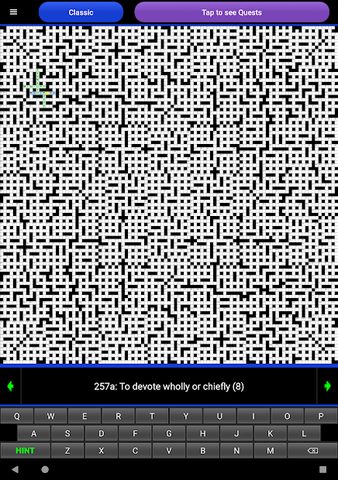 Screenshot 20: The Big Crossword