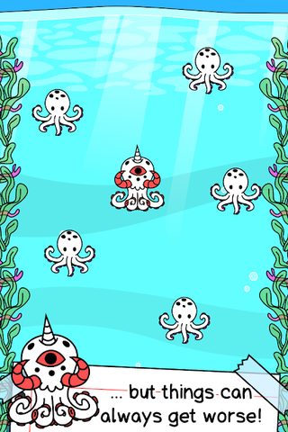 Screenshot 2: Octopus Evolution: Mutant Crazy Merge Clicker Idle