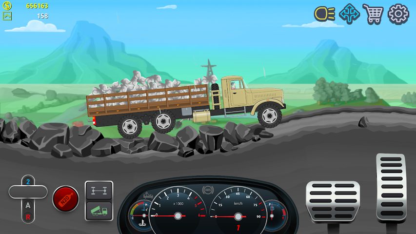 Screenshot 4: Trucker Real Wheels - Simulato