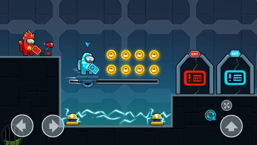 Screenshot 3: Crewmate Adventure: Animation Parkour