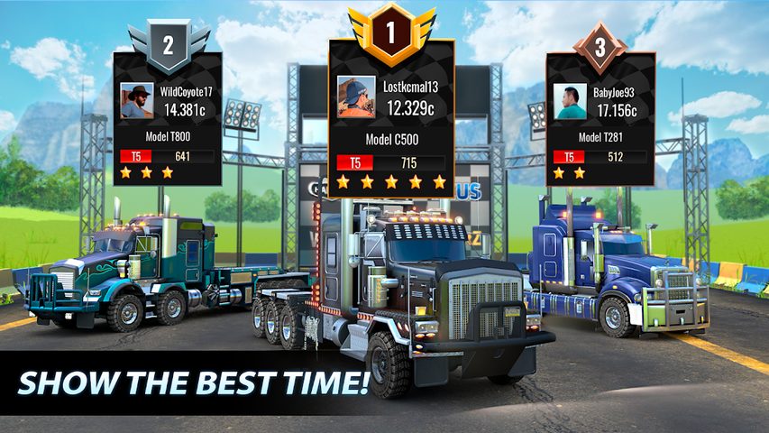 Screenshot 2: Big Rig Racing: Drag racing