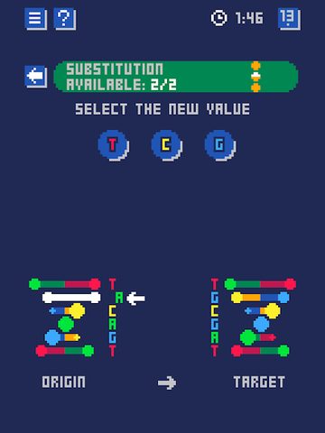 Screenshot 8: DNA Mutations Puzzles