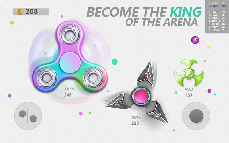 Screenshot 10: Realtime Fidget Spinner Games