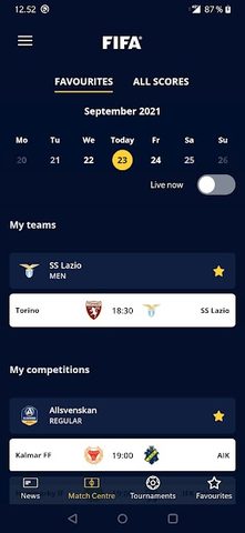 Screenshot 17: FIFA - Tournaments, Soccer News & Live Scores