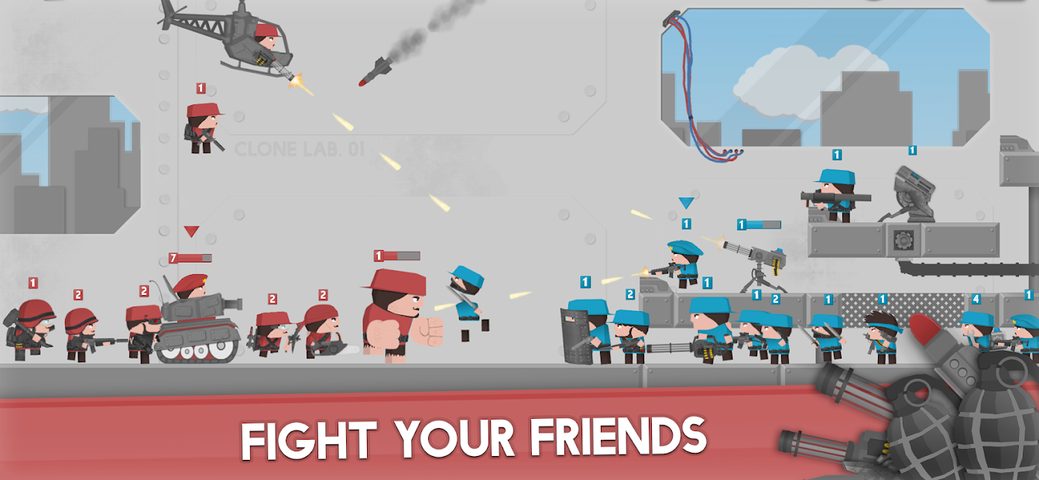 Screenshot 4: Clone Armies: Battle Game