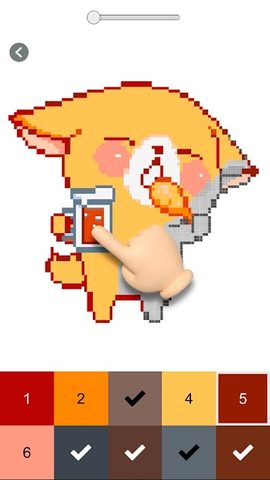 Screenshot 2: Pixel Art 2021 - Colour by Numbers