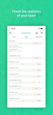 Screenshot 7: Teamy: app for sports teams