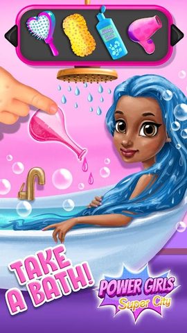 Screenshot 5: Power Girls Super City - Superhero Salon & Pets