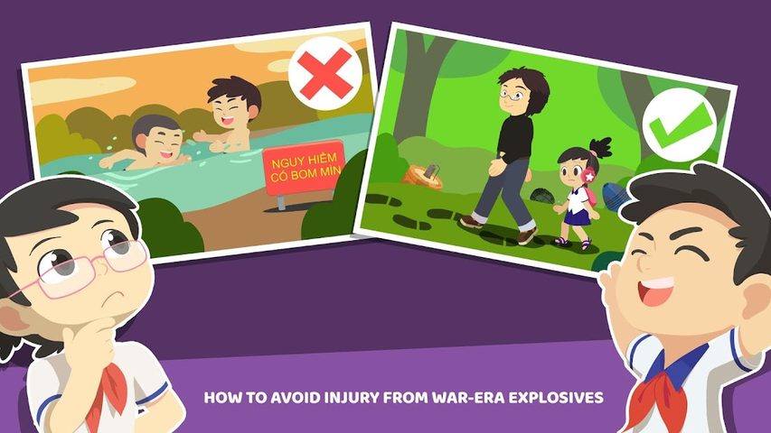 Screenshot 4: Mine Risk Education