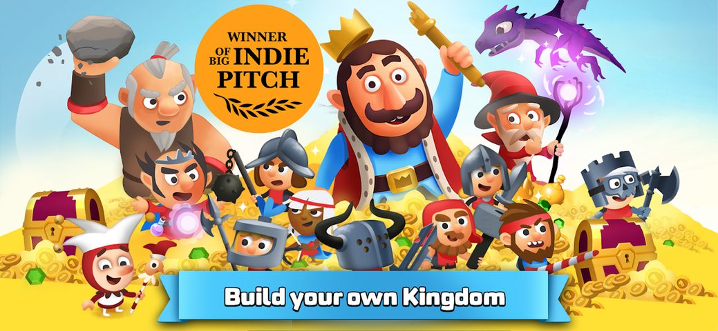 Screenshot 1: Idle King Clicker Tycoon Games