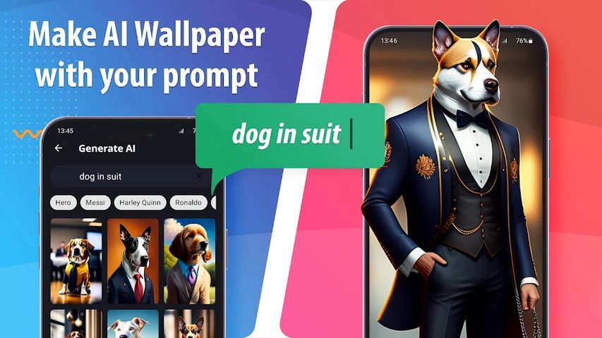 Screenshot 2: My AI Wallpapers +3D Live